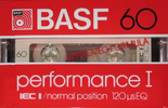 Compact Cassette: BASF  - Performance I 60