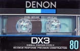 Compact Cassette: Nippon Columbia / Denon Denon - DX3 80