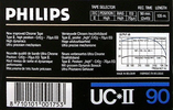 Compact Cassette: Philips  - UC II 90