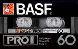 Compact Cassette: BASF  - Pro II 60