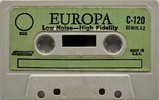 Compact Cassette Europa 120 Type I Normal USA