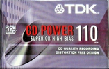 Compact Cassette: TDK  - CD Power 110