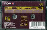 Compact Cassette: PDM Magnetics PDM - FE 60