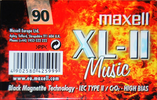 Compact Cassette: Maxell / Hitachi Maxell - XL-II 90