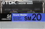 Compact Cassette: TDK  - Sound Master 20