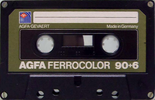 Compact Cassette: AGFA  - Ferrocolor 90+6