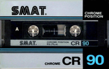 Compact Cassette: Sunkyong Magnetic Limited (SKM) Smat - CR 90