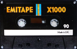 Compact Cassette:  EMITAPE - X1000 90