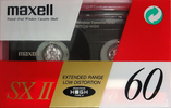 Compact Cassette: Maxell / Hitachi Maxell - SX II 60