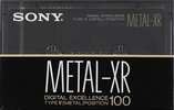 Compact Cassette: Sony  - Metal-XR 100