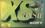 Compact Cassette: Sony  - XS II 50