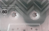 Compact Cassette: TDK  - CDing 2 80