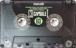 Compact Cassette: Maxell / Hitachi Maxell - CD Capsule I 60