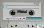 Compact Cassette: TDK  - SD 120