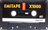 Compact Cassette:  EMITAPE - X1000 60