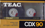 Compact Cassette: GoldStar / LG Teac - CDX 90