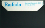 Compact Cassette: Philips Radiola - Studio Quality 60