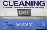 Digital Audio Tape Sony "DT-10CL" Cleaning Cassette North America