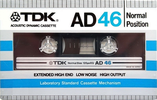 Compact Cassette: TDK  - AD 46