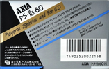 Compact Cassette: FUJI AXIA - PS-IIs 60