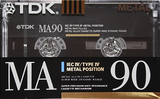 Compact Cassette: TDK  - MA 90