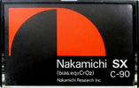 Compact Cassette:  Nakamichi - SX 90