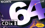 Compact Cassette: Sony  - CDix II 64