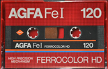 Compact Cassette: AGFA  - Ferrocolor HD 120