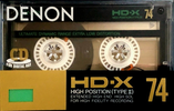 Compact Cassette: Nippon Columbia / Denon Denon - HD-X 74