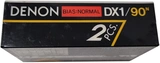 2 pack Denon DX1 90 Type I Normal 1981 Japan