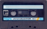 Compact Cassette Magna Chromdioxid II CR 90 Type II Chrome 1987 Europe