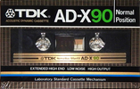 Compact Cassette: TDK  - AD-X 90