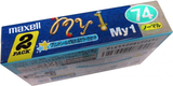 2 pack Maxell My1 74 "MY1-74M 2P" Type I Normal 1999 Japan