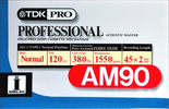 Compact Cassette: TDK  - Pro 90