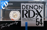 Compact Cassette: Nippon Columbia / Denon Denon - RD-X 54