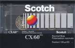 Compact Cassette: Nippon Columbia / Denon Scotch - CX 60