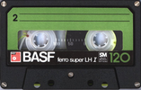 Compact Cassette: BASF  - Ferro Super LH I 120