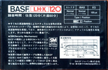 Compact Cassette: BASF  - LH-X 120