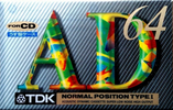 Compact Cassette: TDK  - AD 64