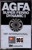 Compact Cassette: AGFA  - Super Ferro Dynamic I 90