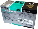 3 pack Denon RS 10 "RS10V3B" Type I Normal 1990 Japan