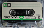 Compact Cassette: Sony  - Auto-Sensor 90