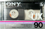 Compact Cassette: Sony  - UX 90