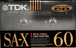 Compact Cassette: TDK  - SA-X 60