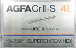 Compact Cassette: AGFA  - Superchrom HDX 48