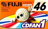 Compact Cassette Fuji CDFAN 46 "CDFAN1 46 U A" Type I Normal 1998 North America