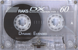 Compact Cassette: RAKS  - DX 60