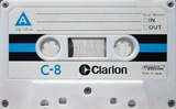 Compact Cassette Clarion 8 Type I Normal 1978 Japan