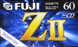 Compact Cassette Fuji Z II 60 Type II Chrome 1996 Europe