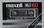 Compact Cassette: Maxell / Hitachi Maxell - XLI 60